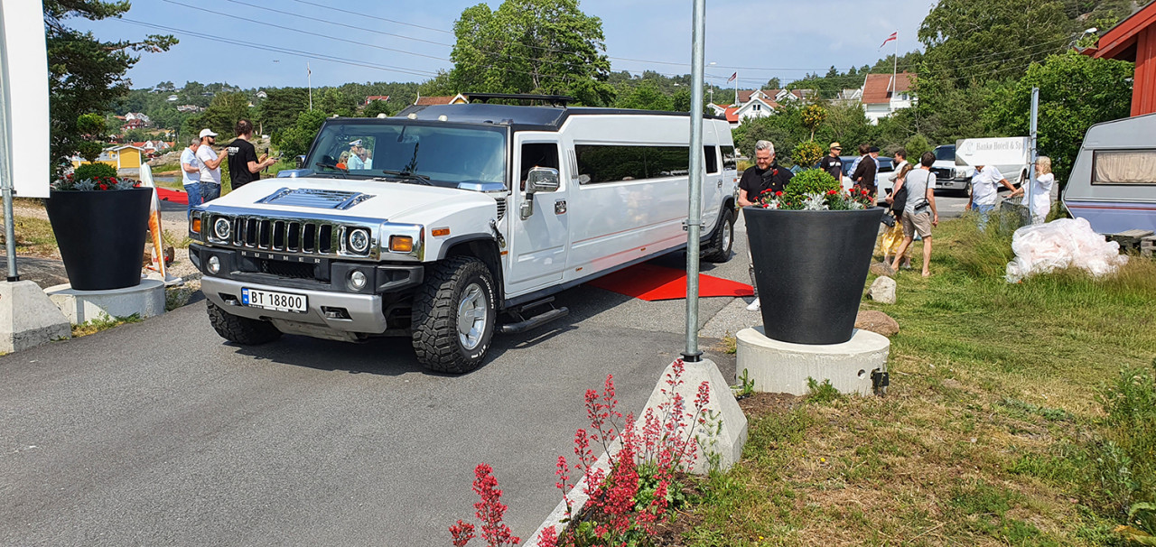 Arriving in style